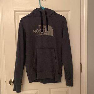 The North Face size Small hoodie, navy blue